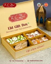KC Das Eid Gift Box — premium assorted Bengali sweets